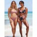 The Best Choice Roxy Printed Beach Classics High Waisted Womens Bikini Bottoms - 5