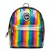 The Best Choice Hype Rainbow Holographic Backpack - 0