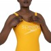 The Best Choice Speedo Stripe Logo Deep U-back 1 Piece Womens Swimsuit - 2