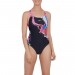 The Best Choice Speedo Colourflood Placement Digital Powerback Womens Swimsuit