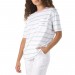 The Best Choice Vans Mini Stripe Pocket Womens Short Sleeve T-Shirt - 0