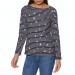 The Best Choice Joules Harbour Print Womens Long Sleeve T-Shirt - 0